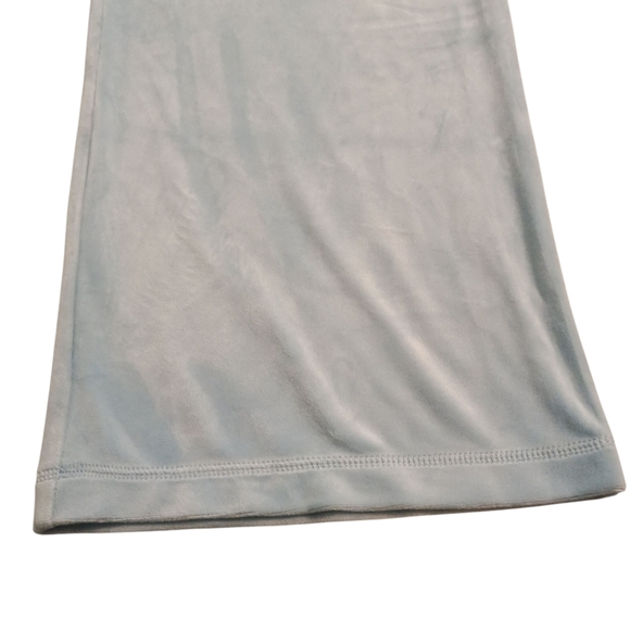 NWT Juicy Couture Frosted Blue Hoodie and Jogger Velour Tracksuit Size XL Y2K - Picture 7 of 11